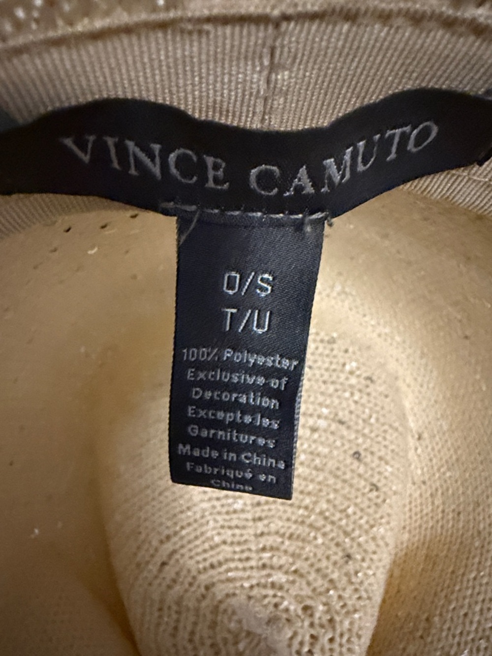 Vince Camuto Cowboy Hat with Sparkle Detail - Picture 3 of 5